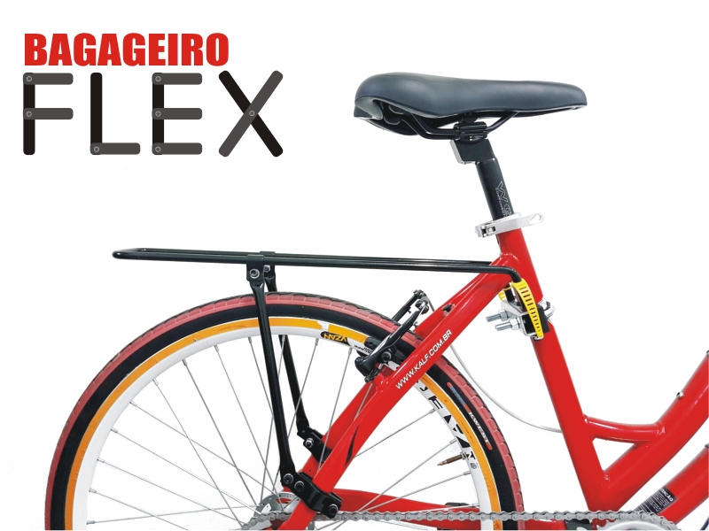 Bagageiro Flex, o acessório para bicicletas que você precisava