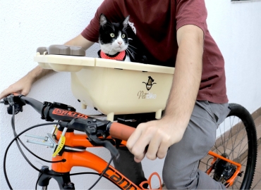 Cadeirinha Pet Bike Gato